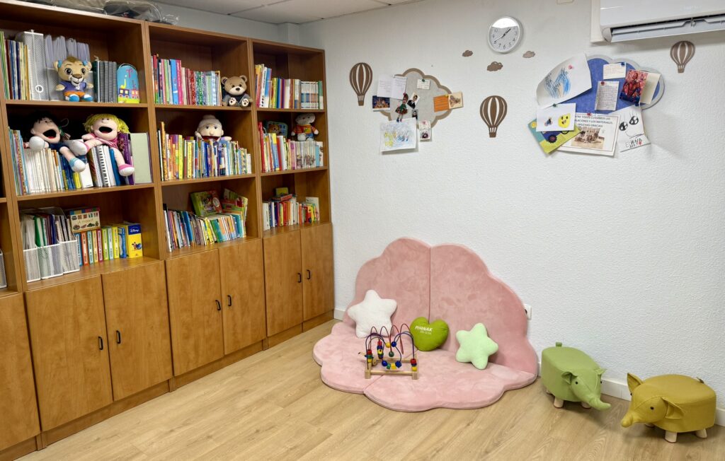 Centro OIR PENSAR HABLAR Zona de lectura