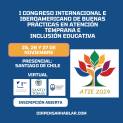 I Congreso Internacional e Iberoamericano de Buenas Prácticas en Atención Temprana e Inclusión Educativa