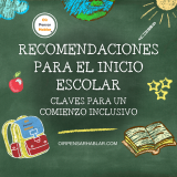 Recomendaciones para el inicio escolar: claves para un comienzo inclusivo