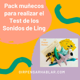 Pack muñecos para realizar el Test de los Sonidos de Ling