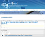 Curso de Terapia Miofuncional en lactantes y primera infancia